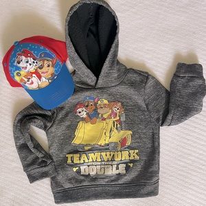 Paw Patrol Hooded Sweater & Adjustable Hat